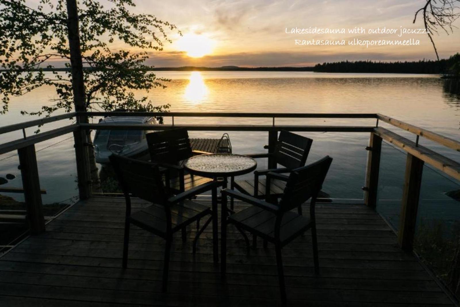 Lakelodge Kiehinen & Igloos Rovaniemi Ngoại thất bức ảnh